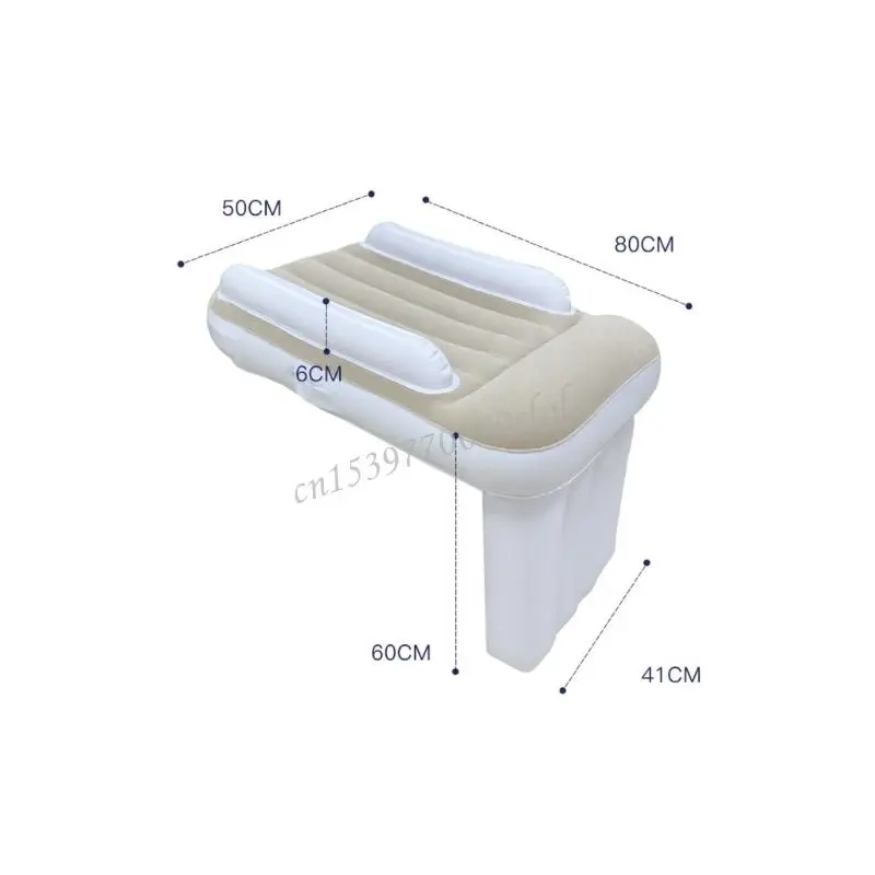 Inflatable PVC Baby Bed Compact Foldable Design Soft Indoor Outdoor Use J60B thumbnail 6