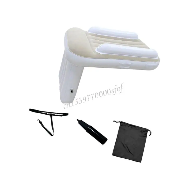 Inflatable PVC Baby Bed Compact Foldable Design Soft Indoor Outdoor Use J60B thumbnail 5
