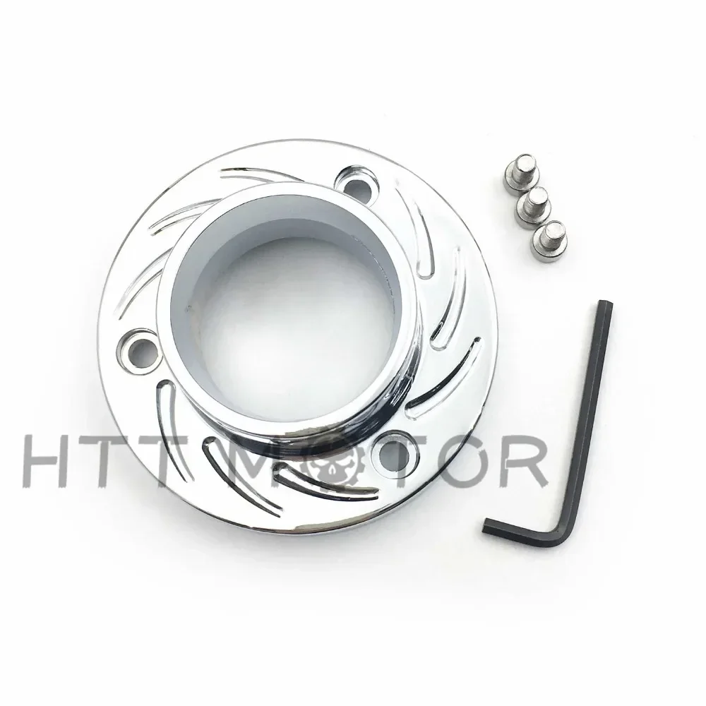 Motorcyle Exhaust Outlet Power Tip Pipe for Artic Cat DVX400，Kawasaki KFX400，Suzuki LTZ400 with Stock Exhaust System thumbnail 2