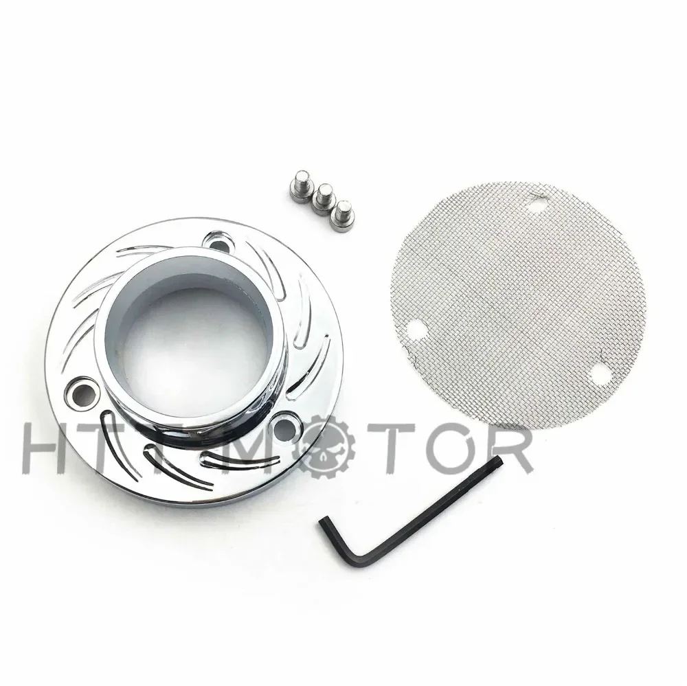 Motorcyle Exhaust Outlet Power Tip Pipe for Artic Cat DVX400，Kawasaki KFX400，Suzuki LTZ400 with Stock Exhaust System