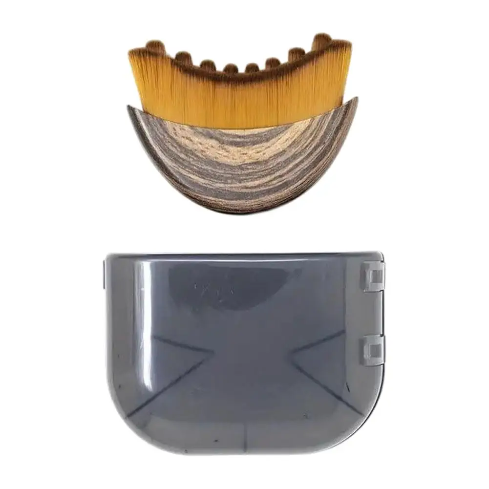 Dry Brushing Facial Contour Tool Combines Soft Bristles and Smooth Scraping Surface for Gentle Exfoliation and Calm Feel thumbnail 6