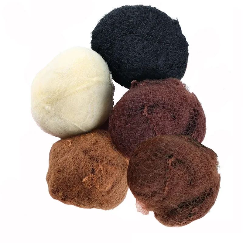 20Pcs Nylon Hair Net for Bun Black Blonde Brown 5mm Durable Mesh Hair Styling Tool for Wigs Hair Net for Hair Style thumbnail 4