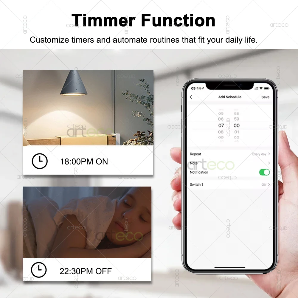 16A Zigbee 3.0 Mini Smart Switch DIY Light Switch Module Timer Smart Home Relay Automation Breaker Work With Gateway Zigbee2MQTT thumbnail 4