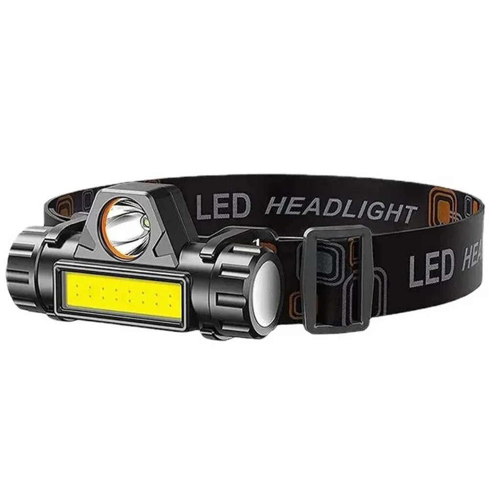 Rechargeable COB LED USB Headlamp Strong Magnetic Powerful Headlight Super Bright Waterproof Head Torch For Outdoor Fishing thumbnail 6