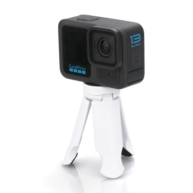 Mini Tripod Portable Self Stick Light Stand table Tripode Supportor For Camera Cellphone Gopro 13 12 DJI Insta360 Accessories thumbnail 6