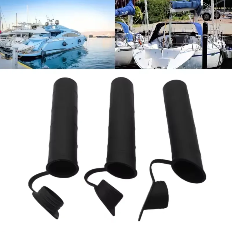 0 degrees 15 degrees 30 degrees Fishing Rod Seat Plastic Inner Pipe Rod Frame Lining Pipe Marine Yacht Accessories