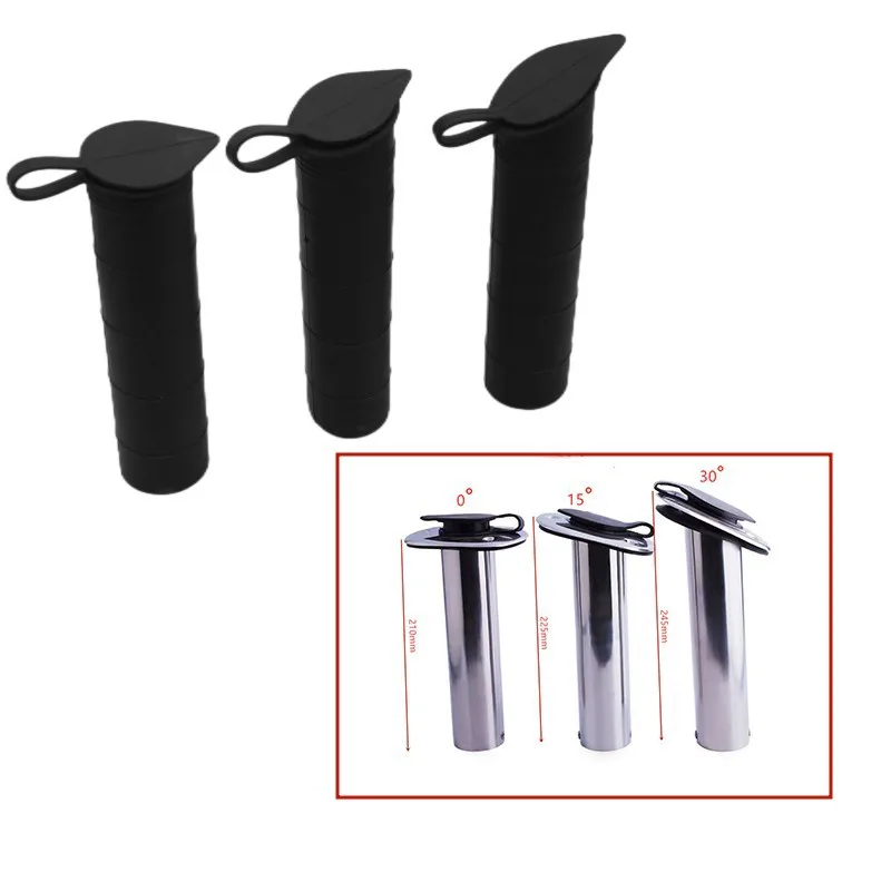 0 degrees 15 degrees 30 degrees Fishing Rod Seat Plastic Inner Pipe Rod Frame Lining Pipe Marine Yacht Accessories thumbnail 5