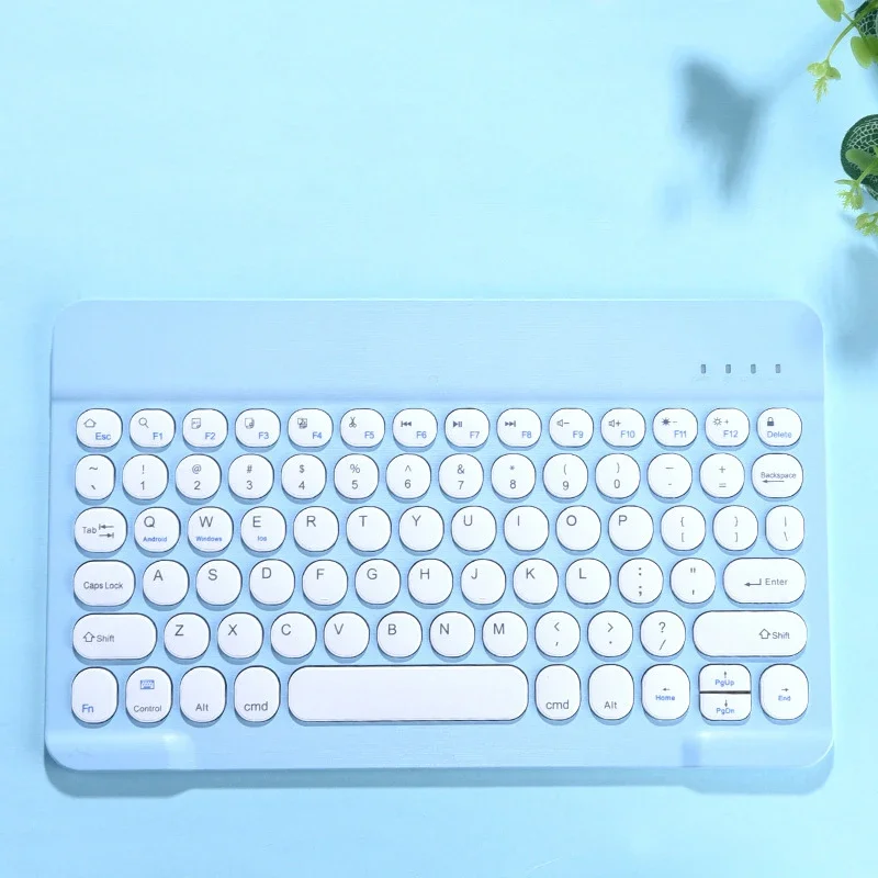 Spanish/English Keyboard Ultra Thin Wireless Keyboard Mouse for iPad Pro for Xiaomi Samsung Keyboard Bluetooth 10 inch thumbnail 3