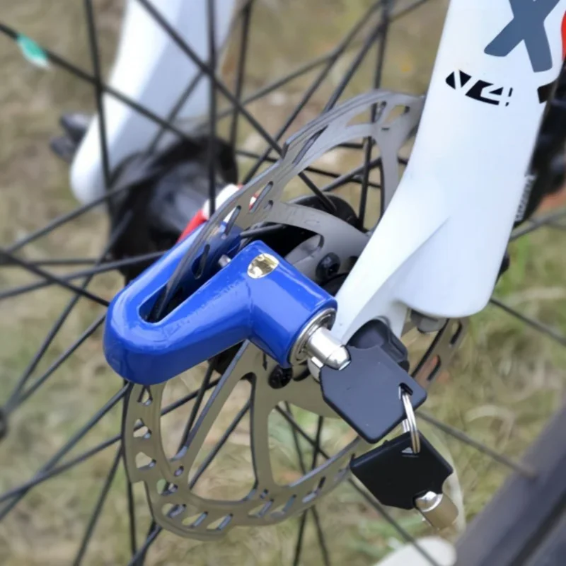 Universal Motorcycle & Bicycle Disc Brake Lock | Heavy-Duty Anti-Theft Security for Bike, Scooter and Motorbike thumbnail 4