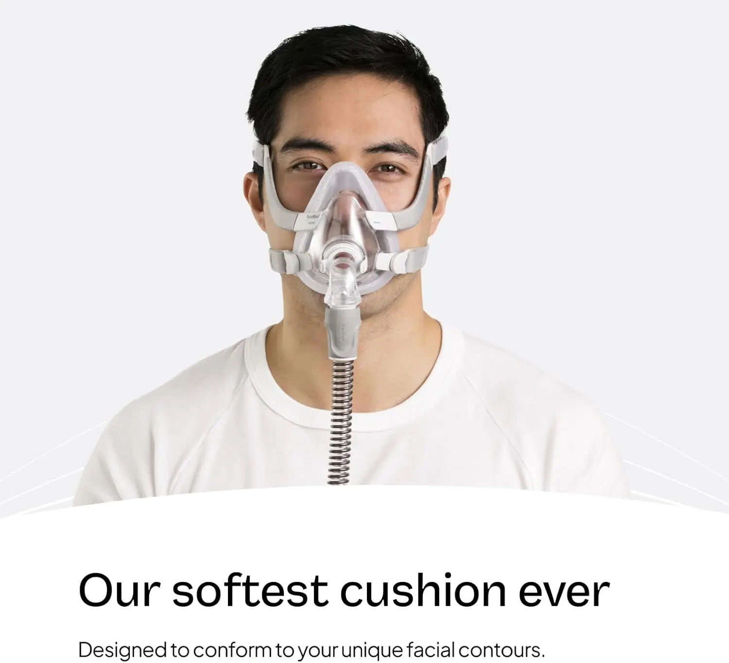 AirFit F20 breathing mask memory foam silicone pad, suitable for F20 style mask, comfortable and closely fitting, durable. thumbnail 5