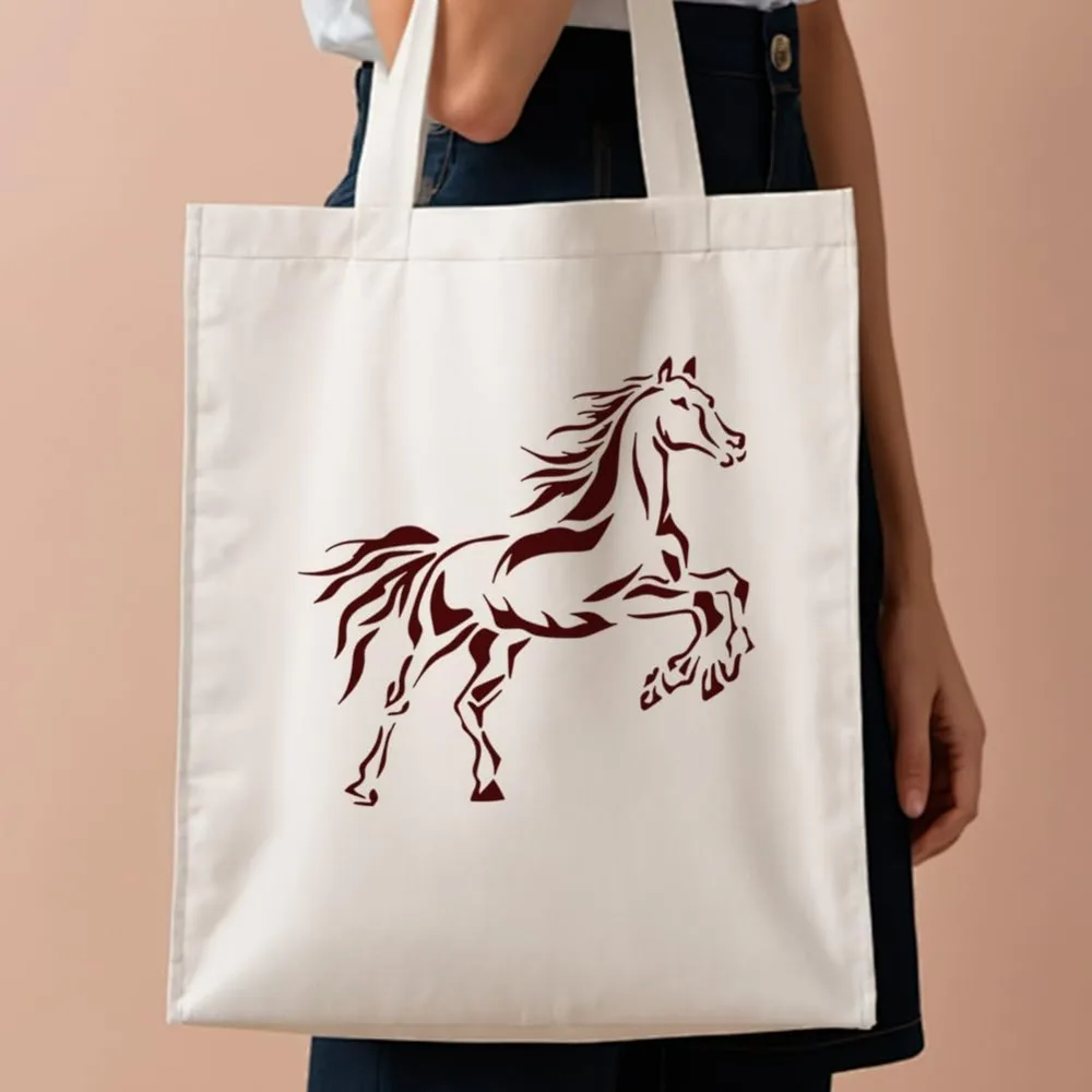 2Pcs Horse Wall Stencil for 11.8 x 11.8 Inch Art Drawing DIY Crafts Reusable for Painting on Wood Fence Wall Floor Fabric Canvas thumbnail 6