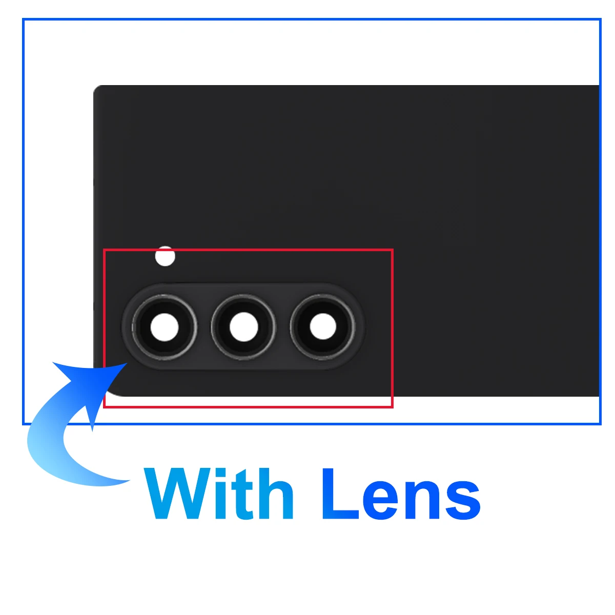 For Samsung Z Fold5 Fold6 5G Glass Battery Cover Rear Door Housing Panel Case Camera Lens Parts For Z Fold 5 6 Battery Cover thumbnail 4
