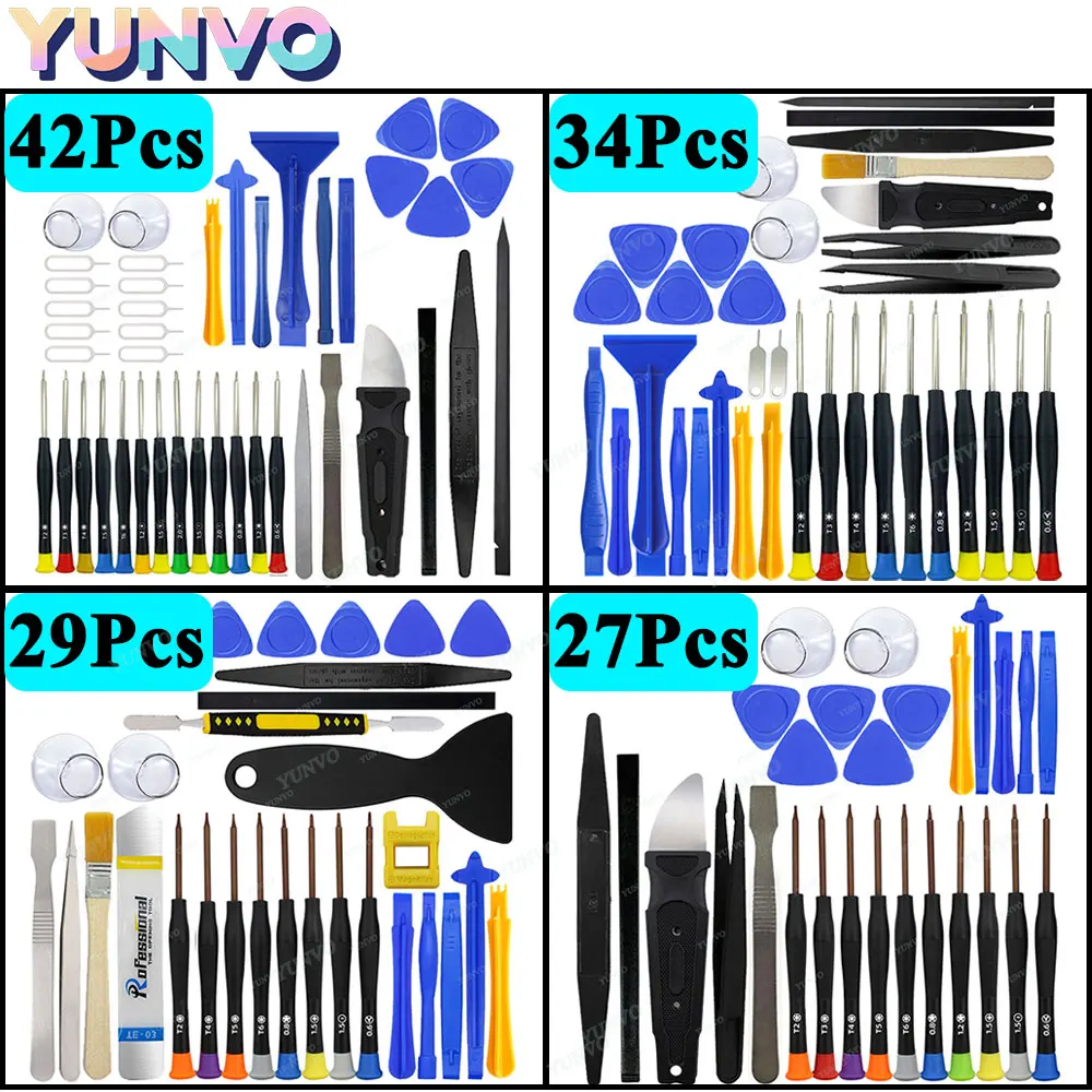 Mobile Phone Disassembly Repair Tools for Apple Android Set Opening Screwdriver Combination Skid Multi Function Disassembly Kit thumbnail 3