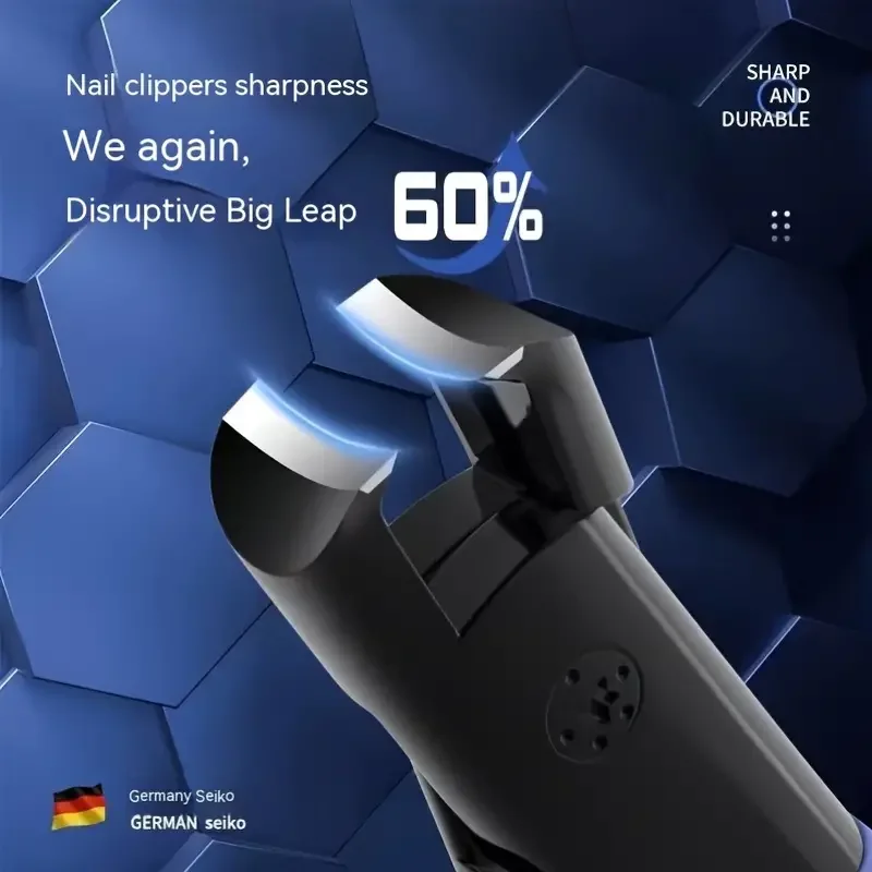 Premium Nail Clipper for Hard Toenails Sharp Stainless Steel Blades Ergonomic Design High Quality Nail Cutter thumbnail 4