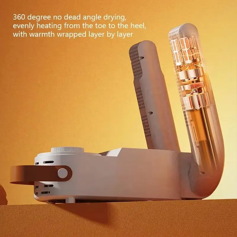 Shoe Dryer Intelligent Timer Adjustable Dryer Quick Drying Deodorizing Sterilizing Shoe Dryer Household Shoe Warmer Heater thumbnail 5