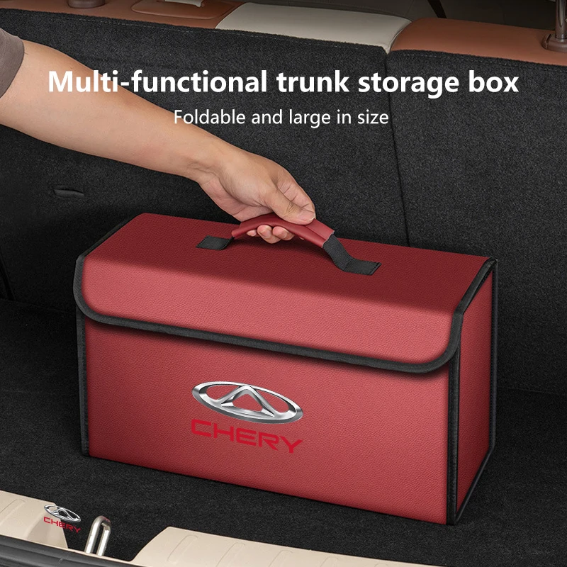 Car Trunk Storage Box Organizer Stowing Tidying Container Bag For CHERY TIGGO 2 5 4 TIGGO7 PRO TIGGO8 Plus 9 ARRIZO 6 8 2025 thumbnail 2