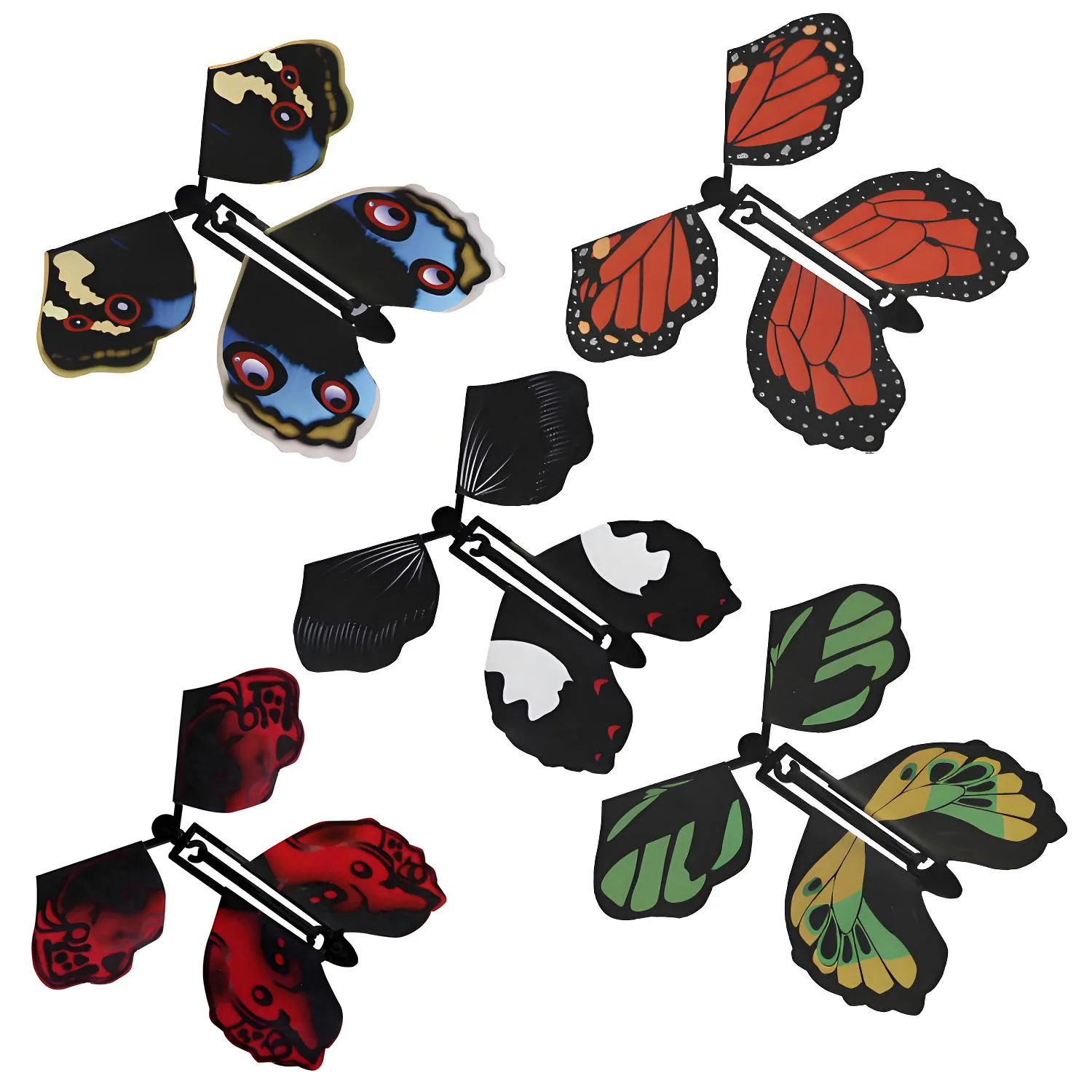 5/10/20/30/50pcs Flying Butterfly Magic Butterfly New Unique Toy Magic Prop Children's Outdoor Toy Fidget toy fidgeting spinners thumbnail 6