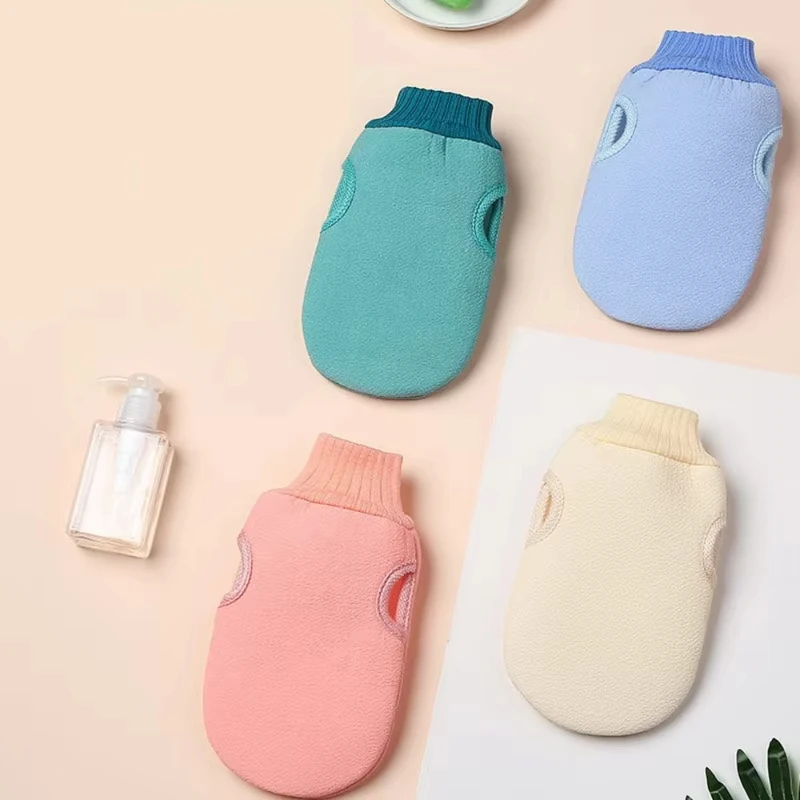 1pc Bath For Peeling Exfoliating Body Cleaning Scrub Mitt Rub Dead Skin Gloves For Shower Body Brush Towel SPA Foam Body Massage thumbnail 5