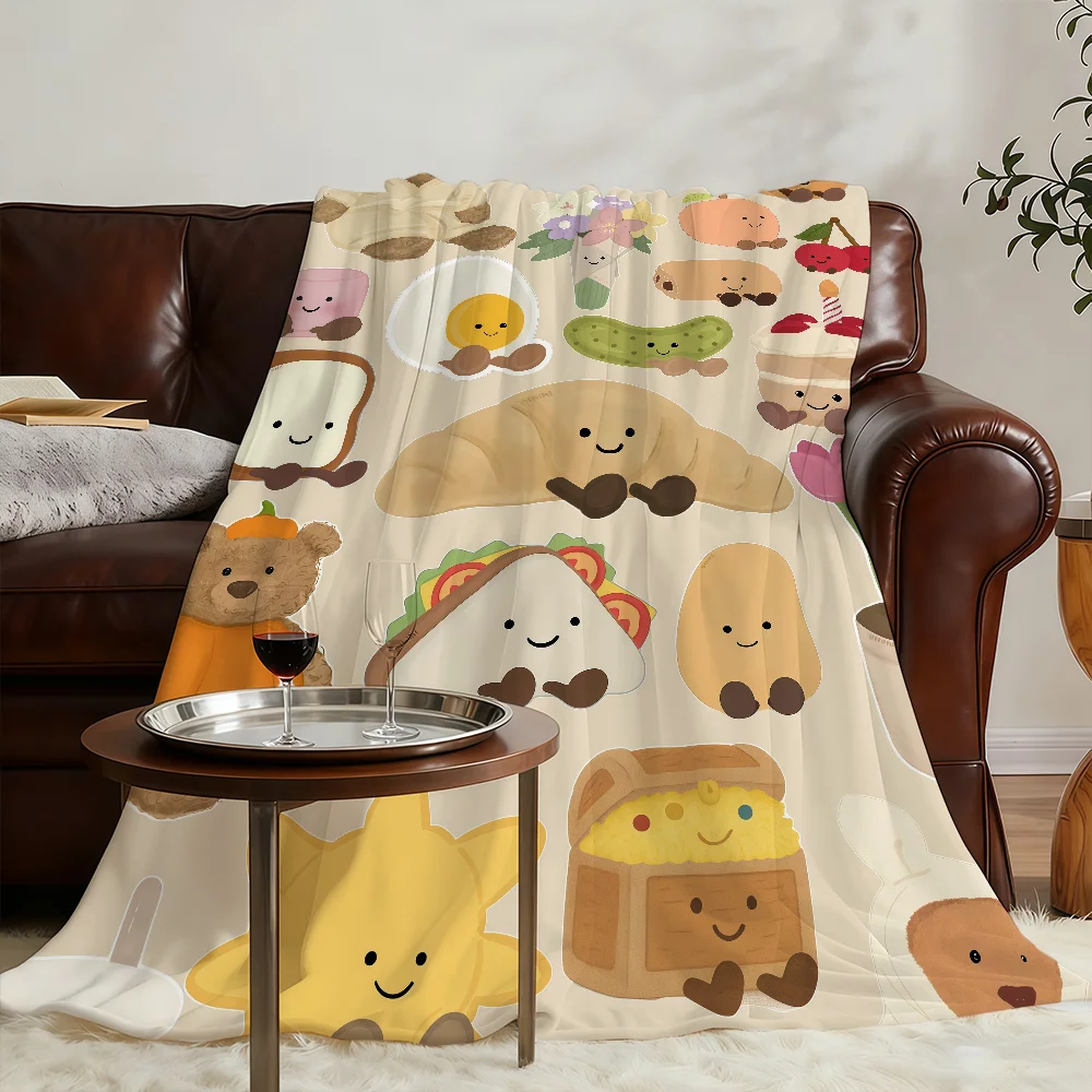 Blanket Soft Warm J-JellycatS-ES Furry Cute Throw Super Kids Toys Bed Sofa Car Fashion Cradle