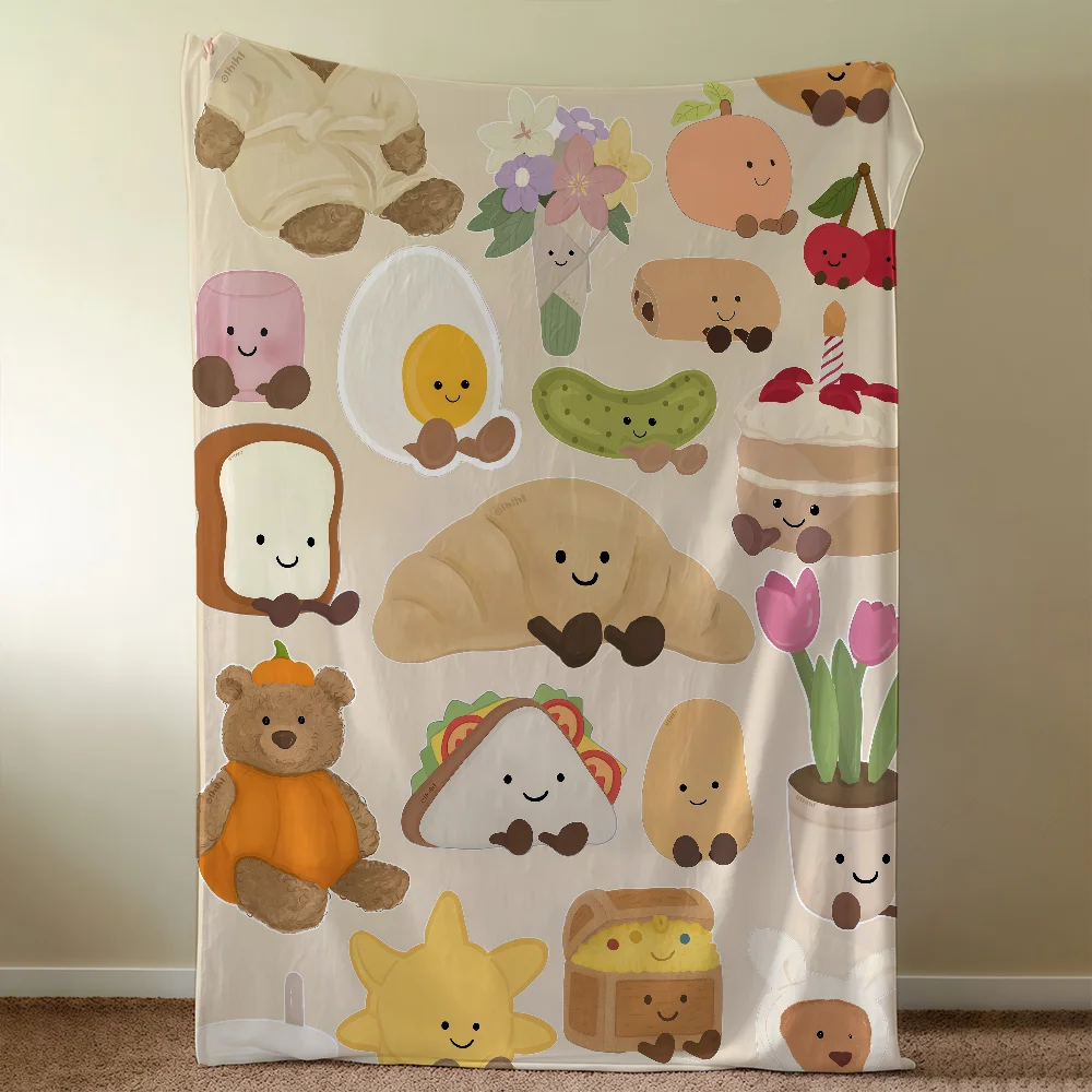 Blanket Soft Warm J-JellycatS-ES Furry Cute Throw Super Kids Toys Bed Sofa Car Fashion Cradle thumbnail 2