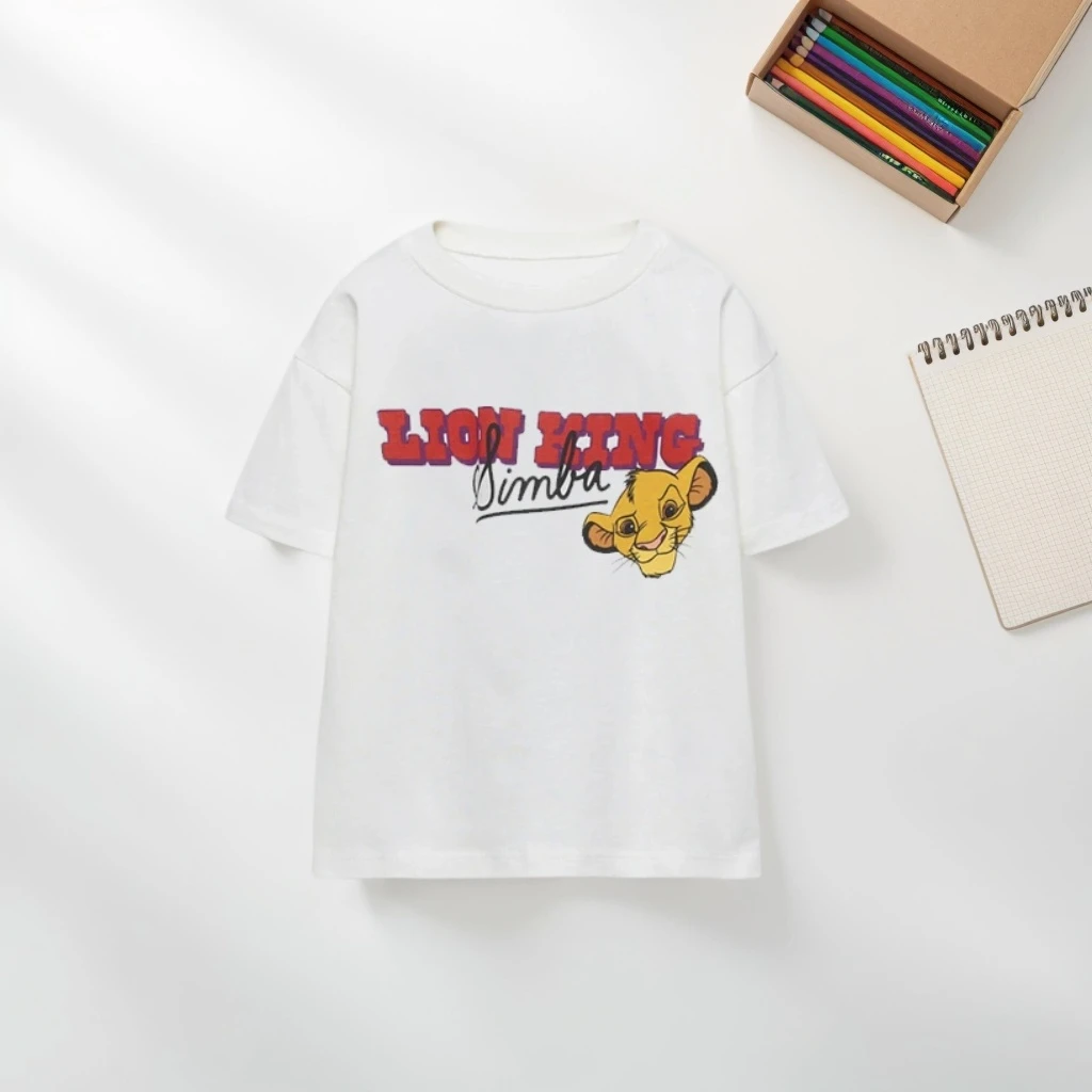Donald Duck Pattern Kids T Shirts Tops Summer Clothes Cartoon Cotton Casual Children Short-sleeved Tees Baby Boy Clothing Tshirt thumbnail 3
