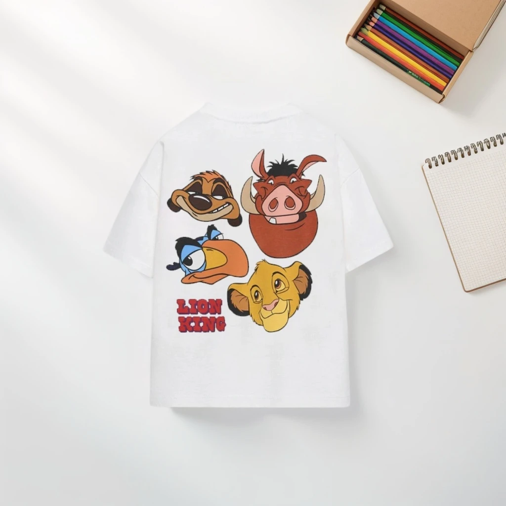 Donald Duck Pattern Kids T Shirts Tops Summer Clothes Cartoon Cotton Casual Children Short-sleeved Tees Baby Boy Clothing Tshirt thumbnail 4