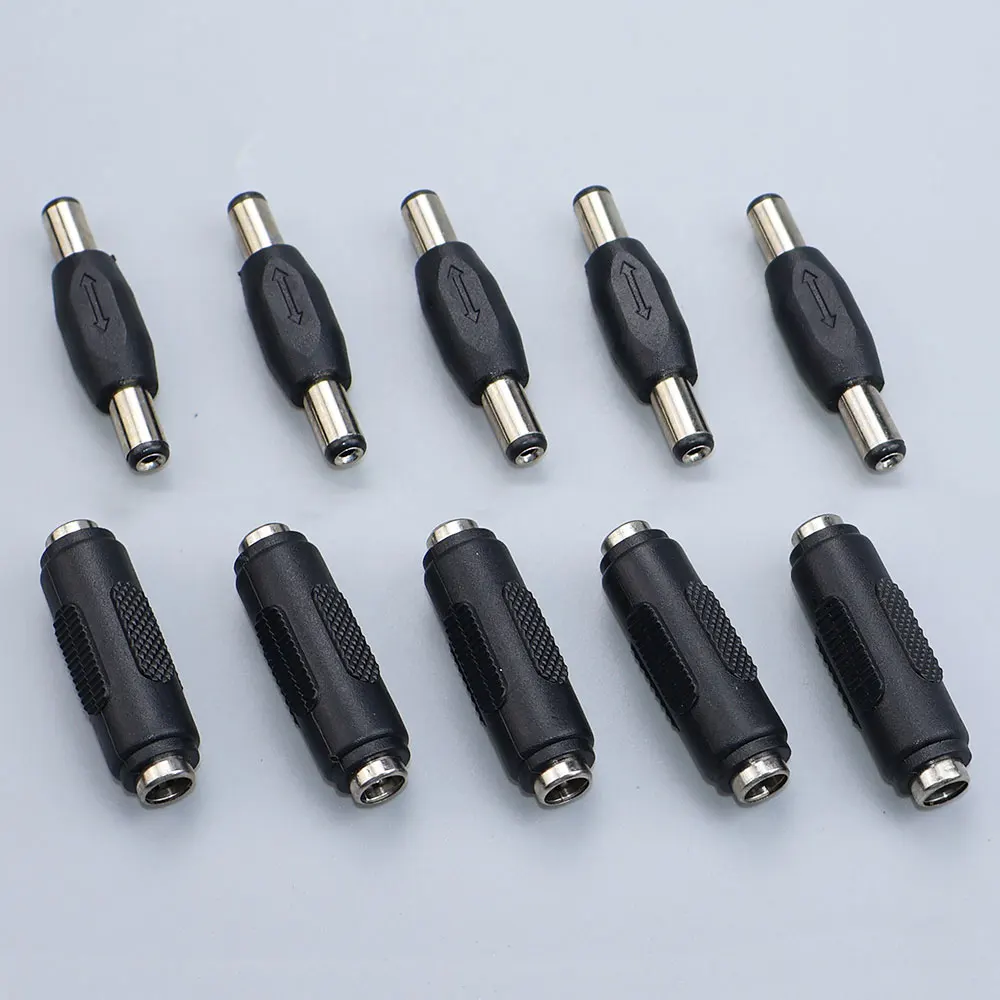 JCD 5.5mm*2.1mm Male Female DC Power Connector 5.5 x 2.1mm Adapter Jack Socket For CCTV Security Camera LED Strip Adaptor thumbnail 4