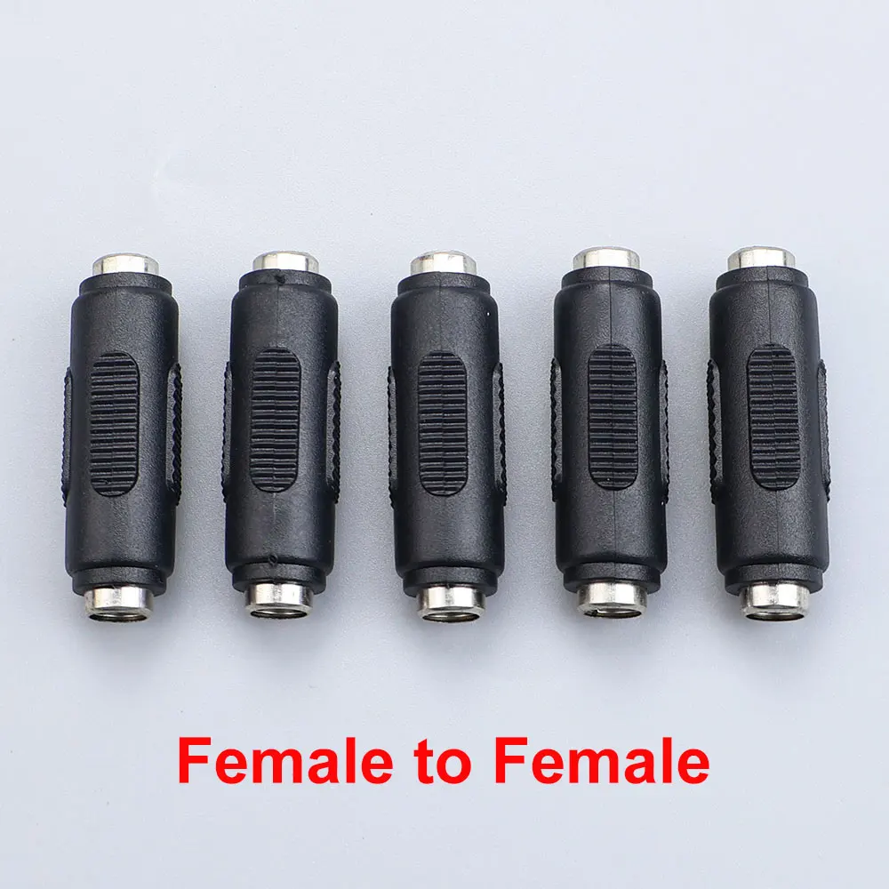 JCD 5.5mm*2.1mm Male Female DC Power Connector 5.5 x 2.1mm Adapter Jack Socket For CCTV Security Camera LED Strip Adaptor thumbnail 6