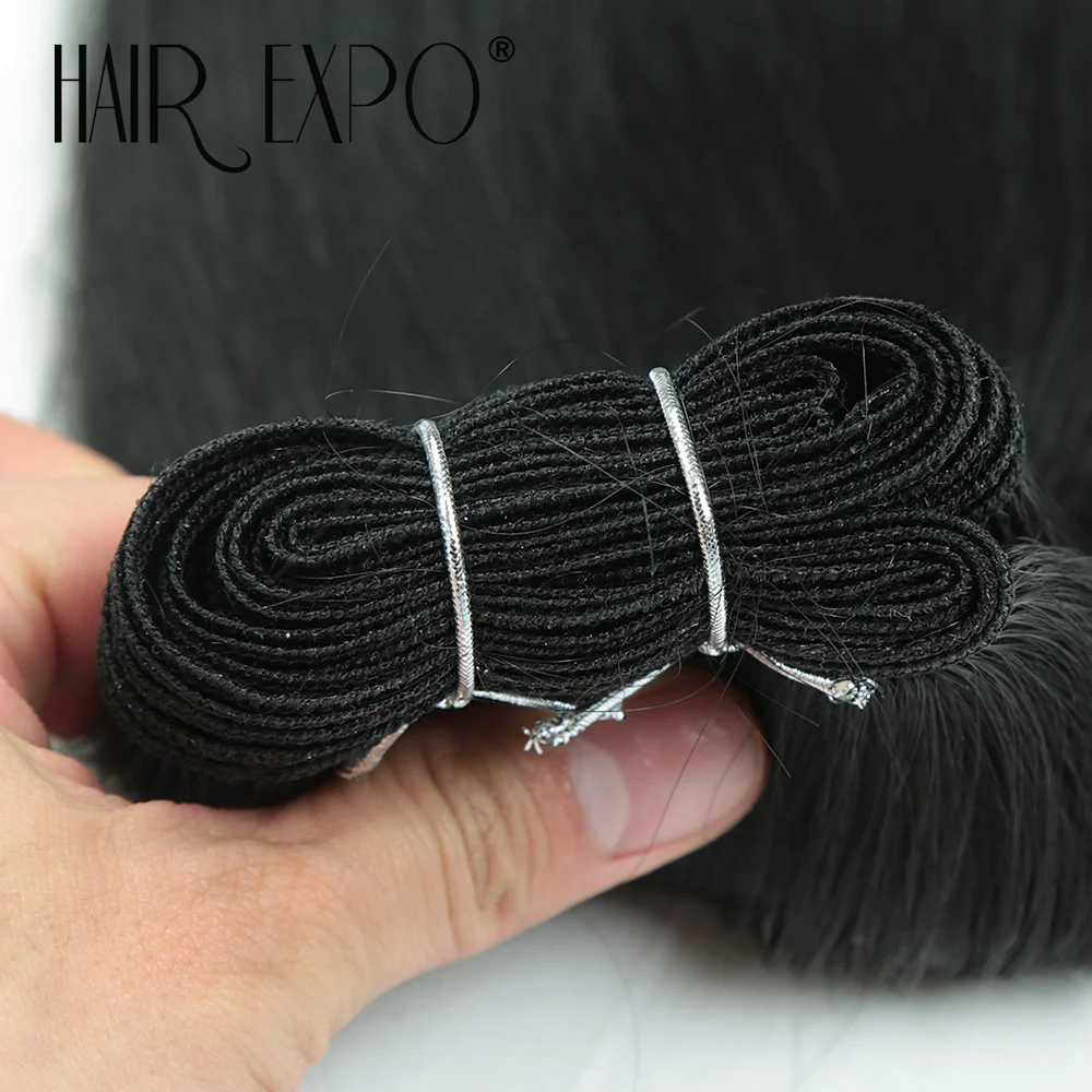 Straight Hair Bundles 26Inch Synthetic Fiber Hair Extensions Natural Soft Heat Resistant Fiber Bio Straight Hair Weave For Women thumbnail 6