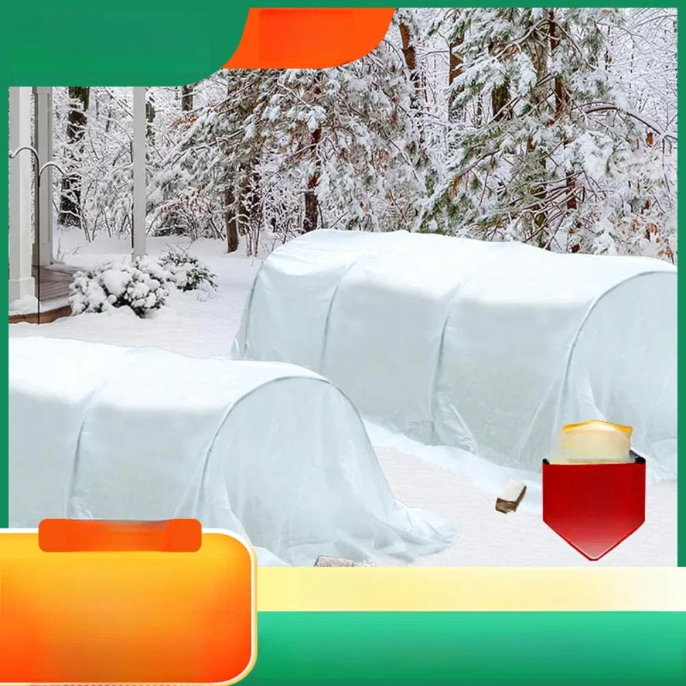 White Frost Protection Plant Covers 3x5m For Outdoor Garden Vegetables And Flowers Easy To Cut And Secure For Winter Freeze thumbnail 4