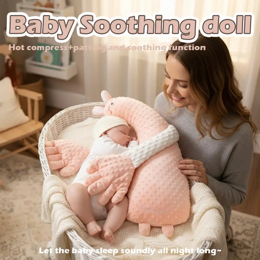 Nursery Sleep Aid Comforting Hand Doll Offer Comfort for Newborns and Infants