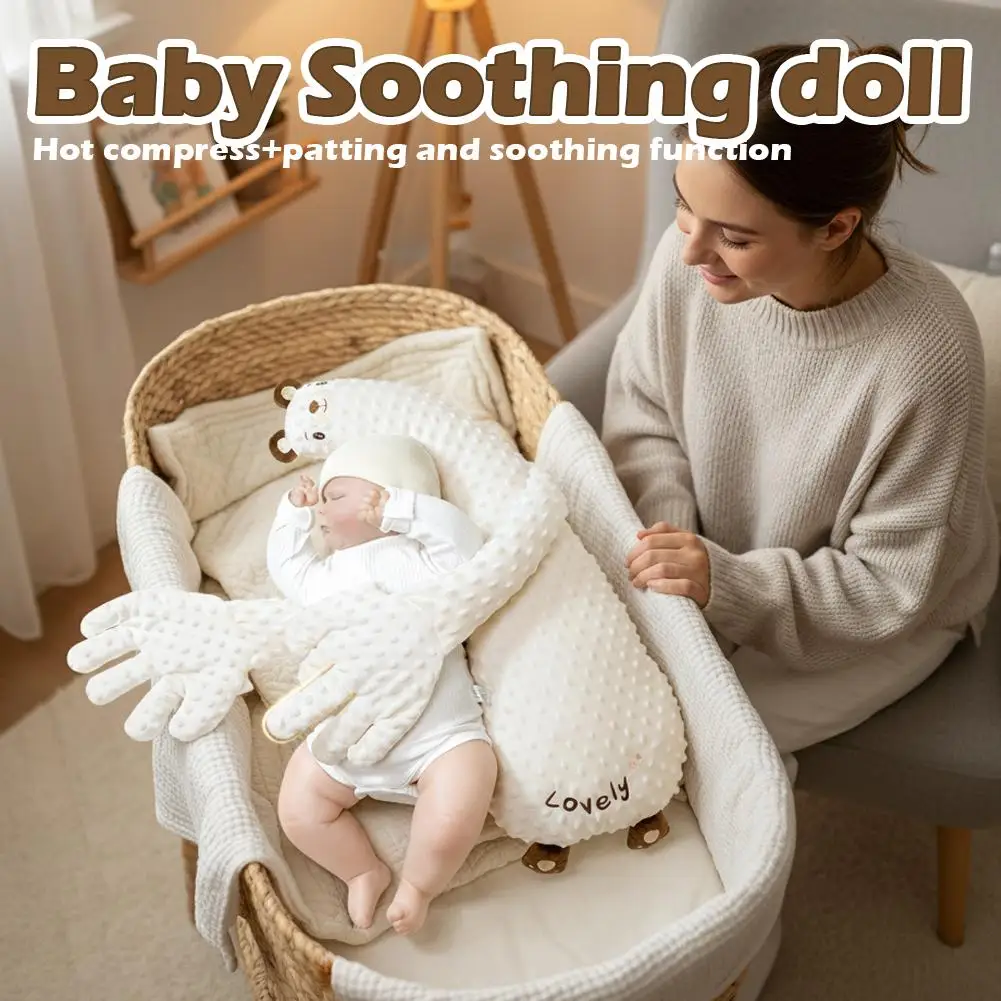 Nursery Sleep Aid Comforting Hand Doll Offer Comfort for Newborns and Infants thumbnail 3
