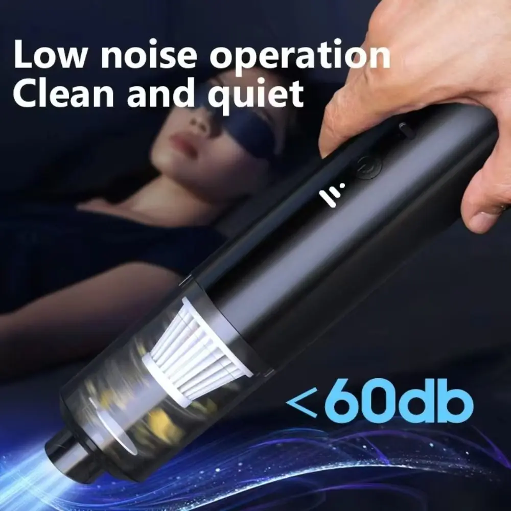 Powerful Suction Car Dust Collector Set Electric Cordless Car Vacuum Cleaner Low Noise Detachable Handheld Vacuum Home Cleaning thumbnail 4