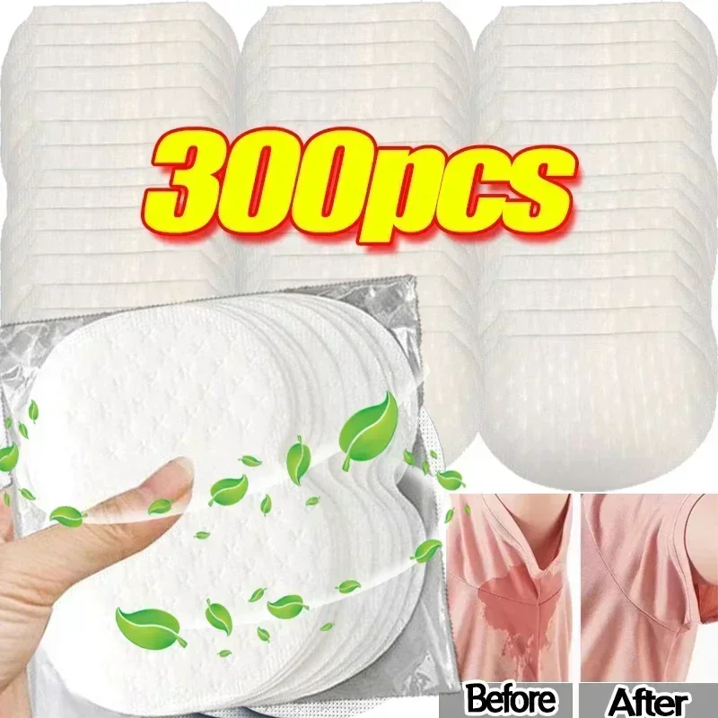 New Underarm Sweat Pads Washable Sweat Absorbing Guards Dress Sweat Perspiration Pads Shield 30/50/100/200/300pcs thumbnail 3