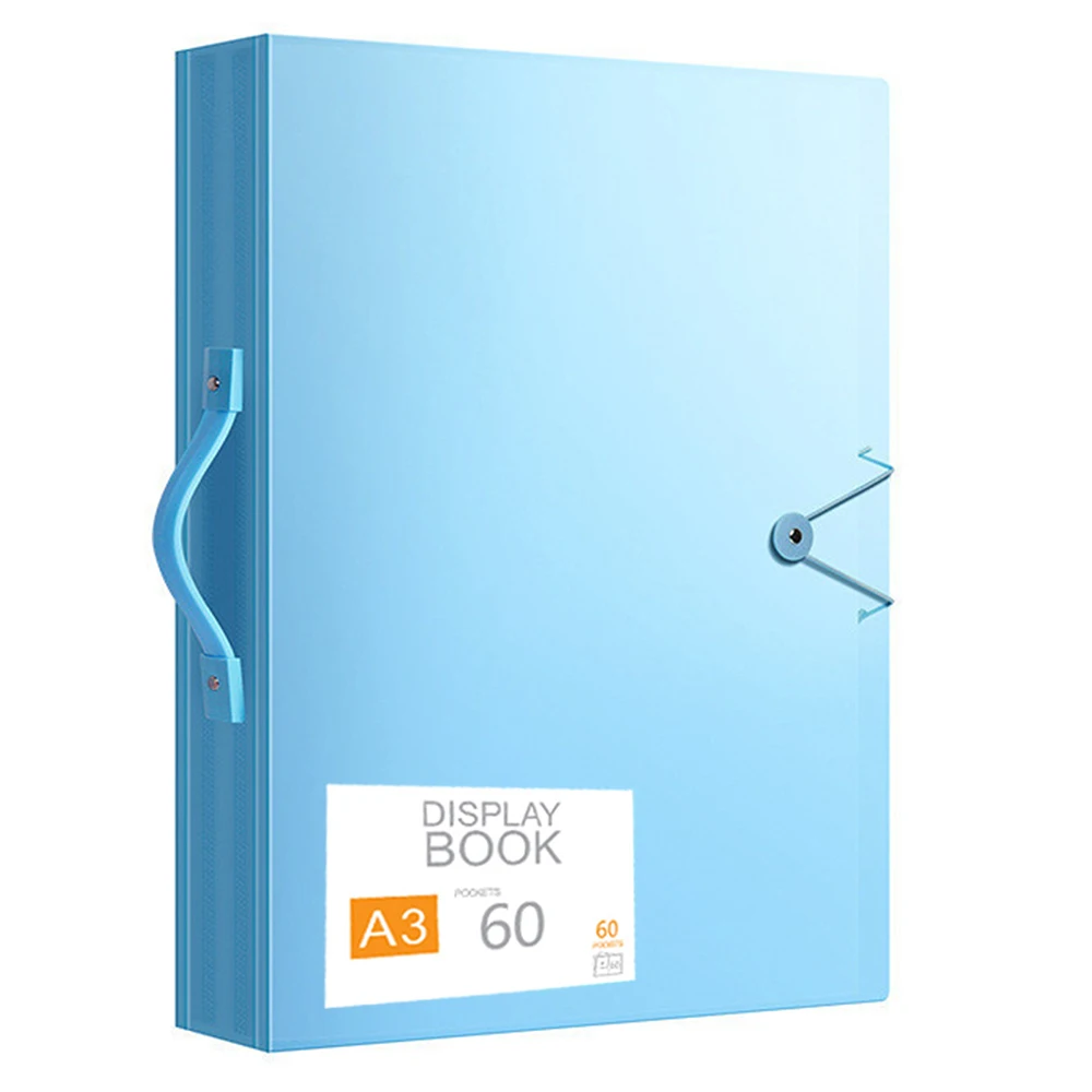 30 Pages Diamond Painting Storage Book Portfolio Presentation Storage Book Clear Pockets Folder Photo Album Stationery Tool thumbnail 3