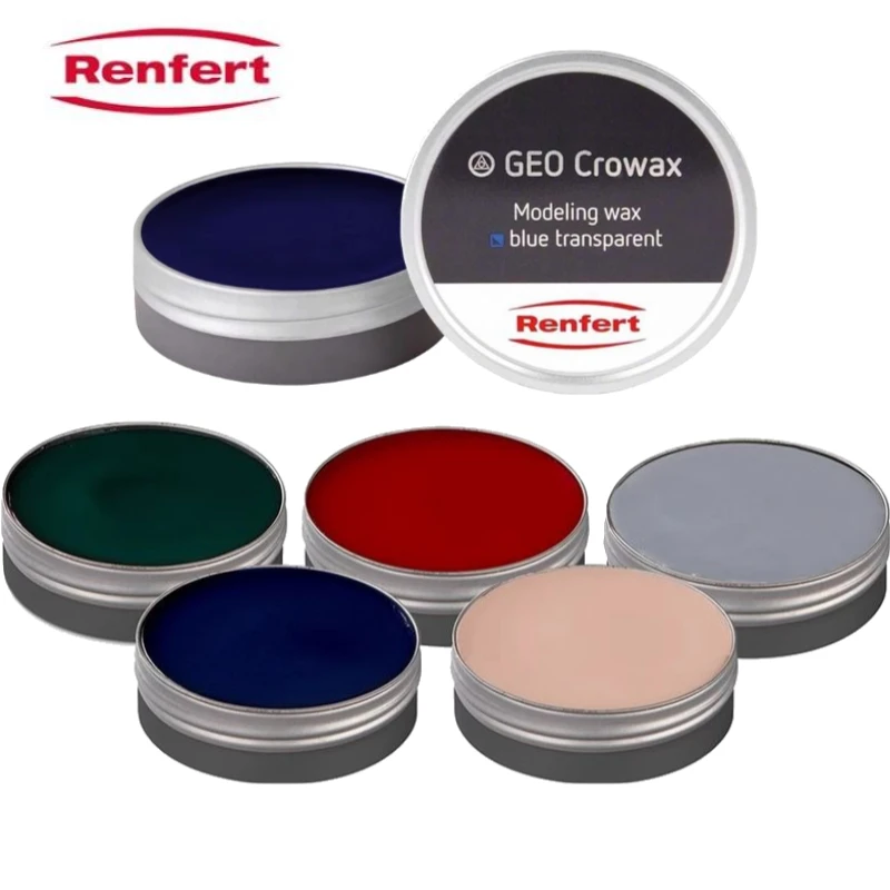 80g Dental Dentistry Renfert GEO Crowax Modeling Wax Model Casting Framework Technology General Wax Dental Orthodontic Materials