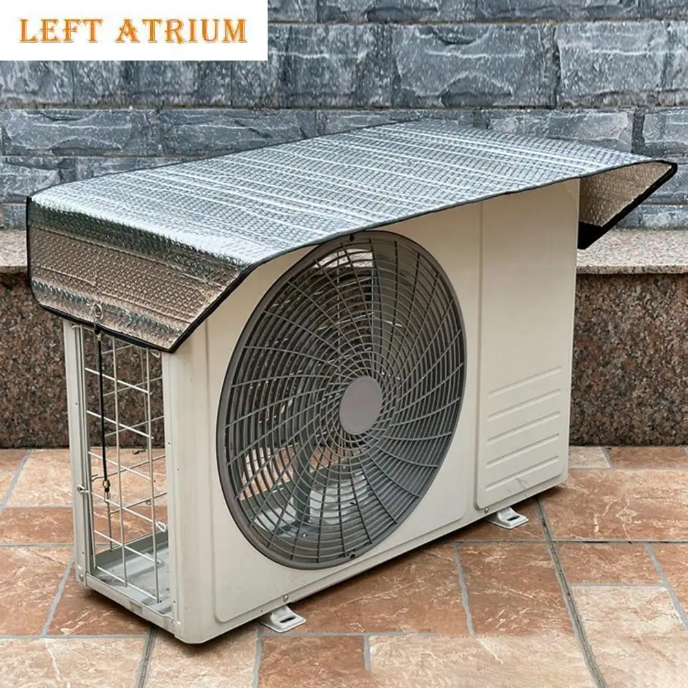 Air conditioner outer cover Outdoor Energy Saving Rainproof Cover  Air Conditioner Waterproof Dust Cover AC Unit Covers Air thumbnail 4