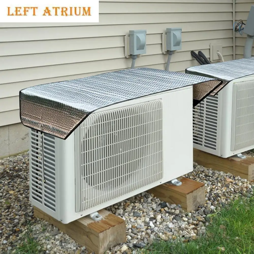 Air conditioner outer cover Outdoor Energy Saving Rainproof Cover  Air Conditioner Waterproof Dust Cover AC Unit Covers Air thumbnail 6