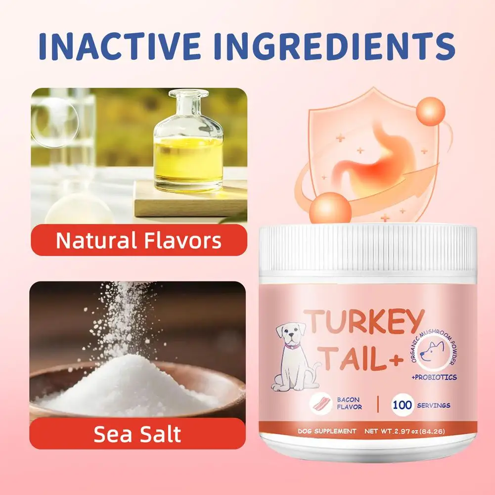 40g Dog Digestive Support Improved Digestion Supplement Natural Support Nutrition For Puppy Travel Wellness Pet Home Dogs thumbnail 3