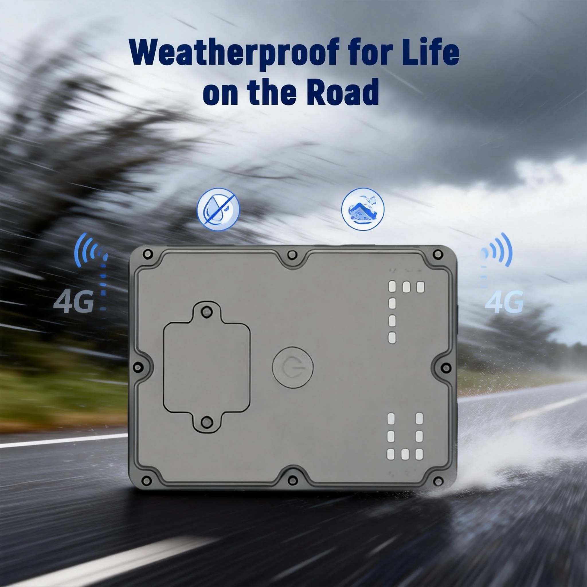 GPS Tracker for RV Van Life Camper Motorhome Real Time Tracking Anti Theft SOS 4G Global Portable Waterproof Subscription thumbnail 5
