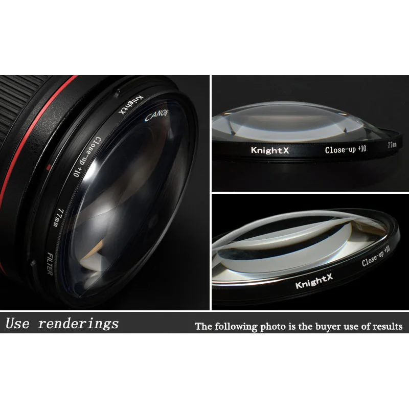 52mm 58mm 67mm Lens Filter Phone holder Clip Macro 10+ for Smartphone thumbnail 5