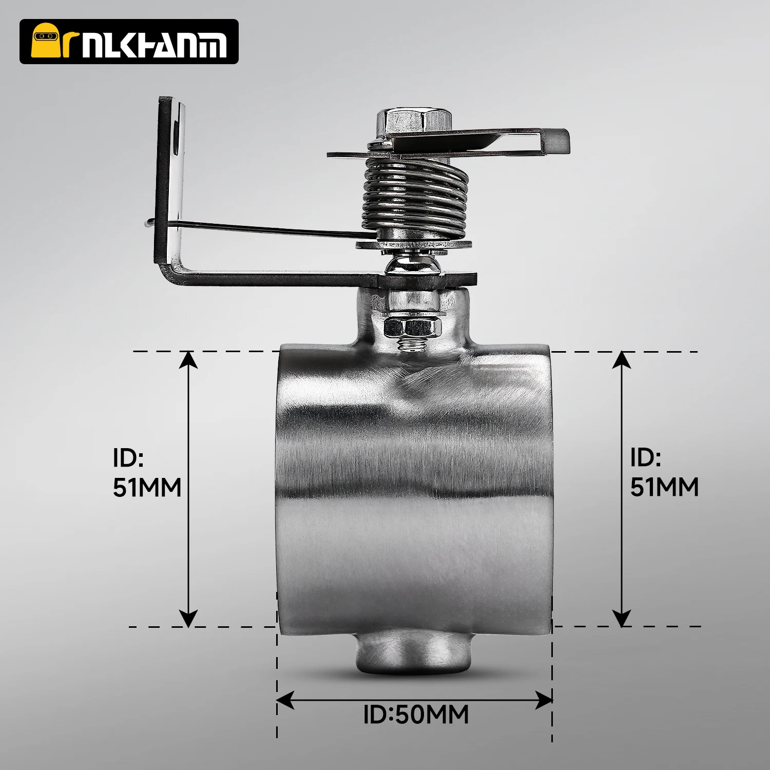 Motorcycle Exhaust Pipe System Locomotive Sound Modified with Gear adjustment switch slip on 51mm the second generation thumbnail 2