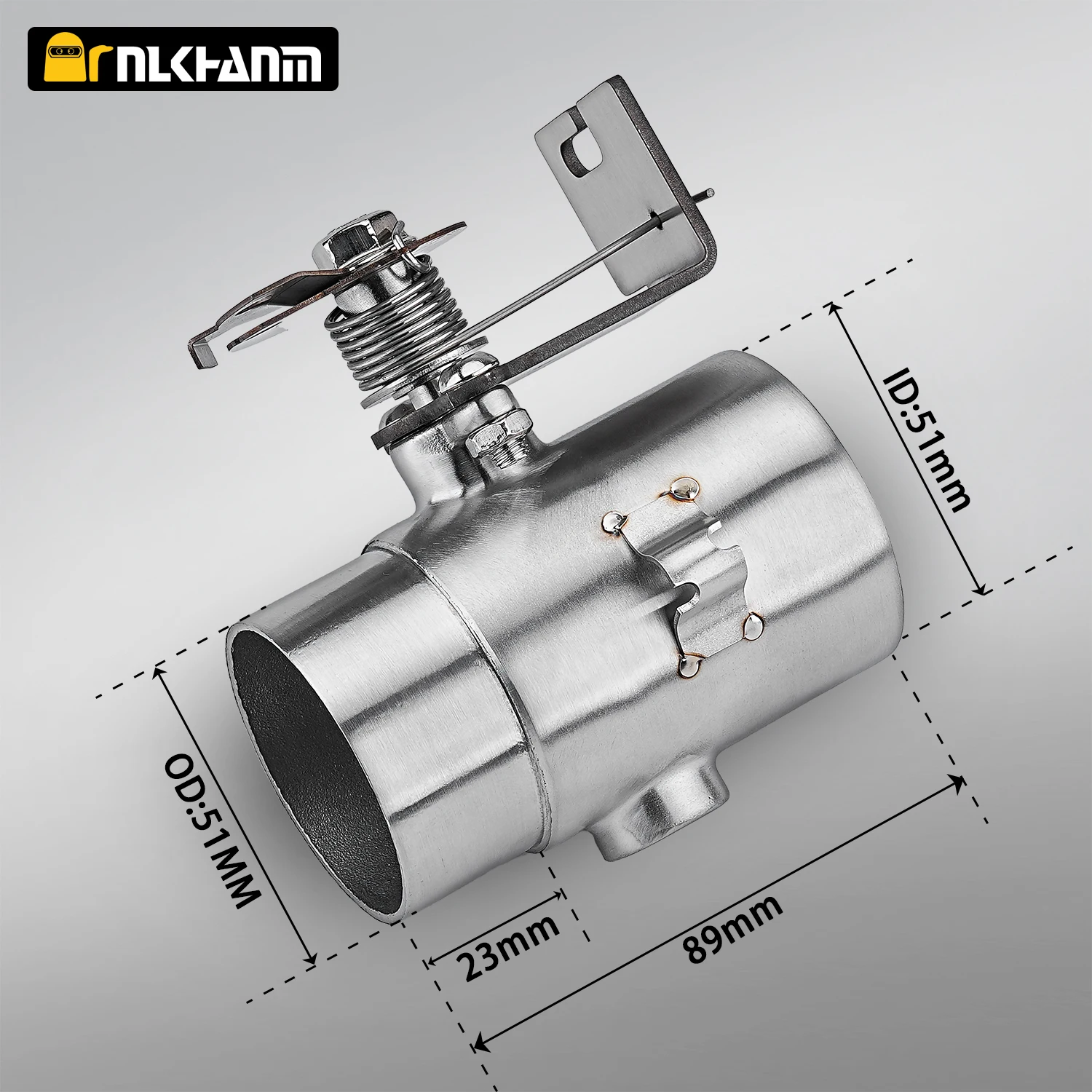Motorcycle Exhaust Pipe System Locomotive Sound Modified with Gear adjustment switch slip on 51mm the second generation thumbnail 3