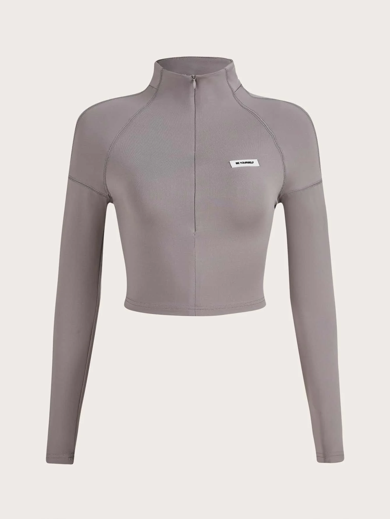 Women's Slim Fit Long Sleeve Top European And American Sports Style Fashionable And Stylish Casual Wear