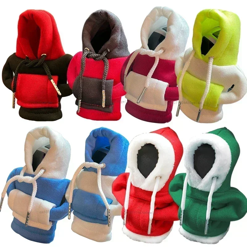 Car Gear Shift Hoodie Cover Shift Cover Gear Handle Decoration Fits Manual Automatic Universal Car Shift Lever Interior Decor thumbnail 3