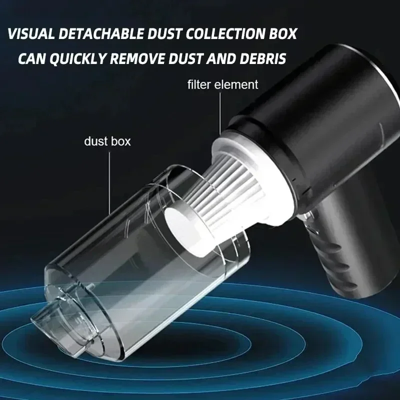Car Vacuum Cleaner 2900000 Pa 4 In1 Powerful Clean Machine Wireless Blowing Suction Portable Vacuum Cleaner household 2026 thumbnail 4