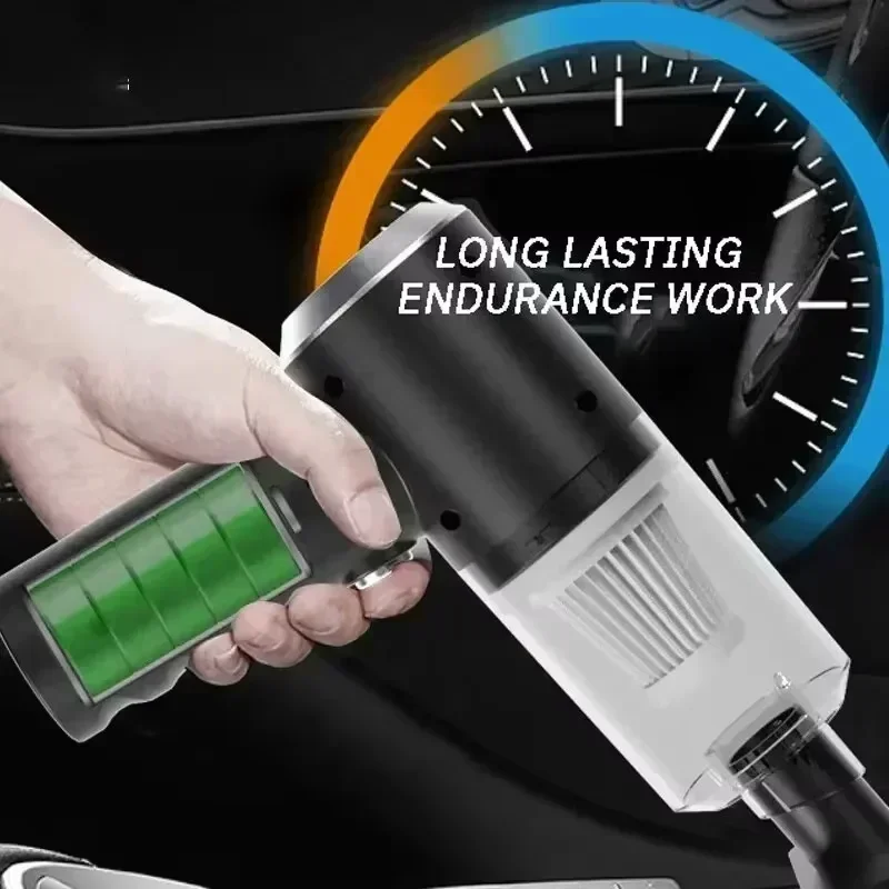 Car Vacuum Cleaner 2900000 Pa 4 In1 Powerful Clean Machine Wireless Blowing Suction Portable Vacuum Cleaner household 2026 thumbnail 3