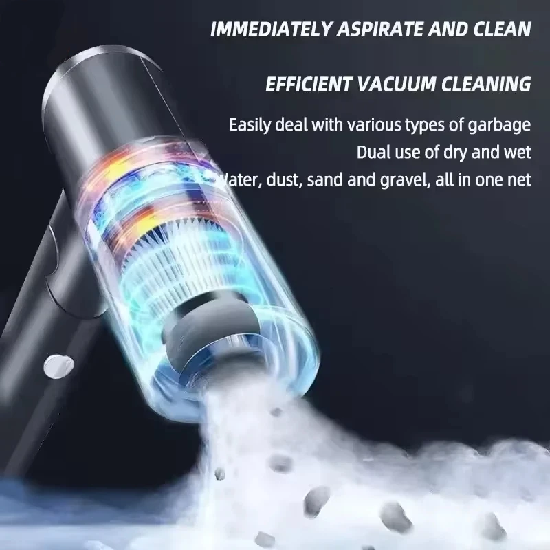 Car Vacuum Cleaner 2900000 Pa 4 In1 Powerful Clean Machine Wireless Blowing Suction Portable Vacuum Cleaner household 2026 thumbnail 2