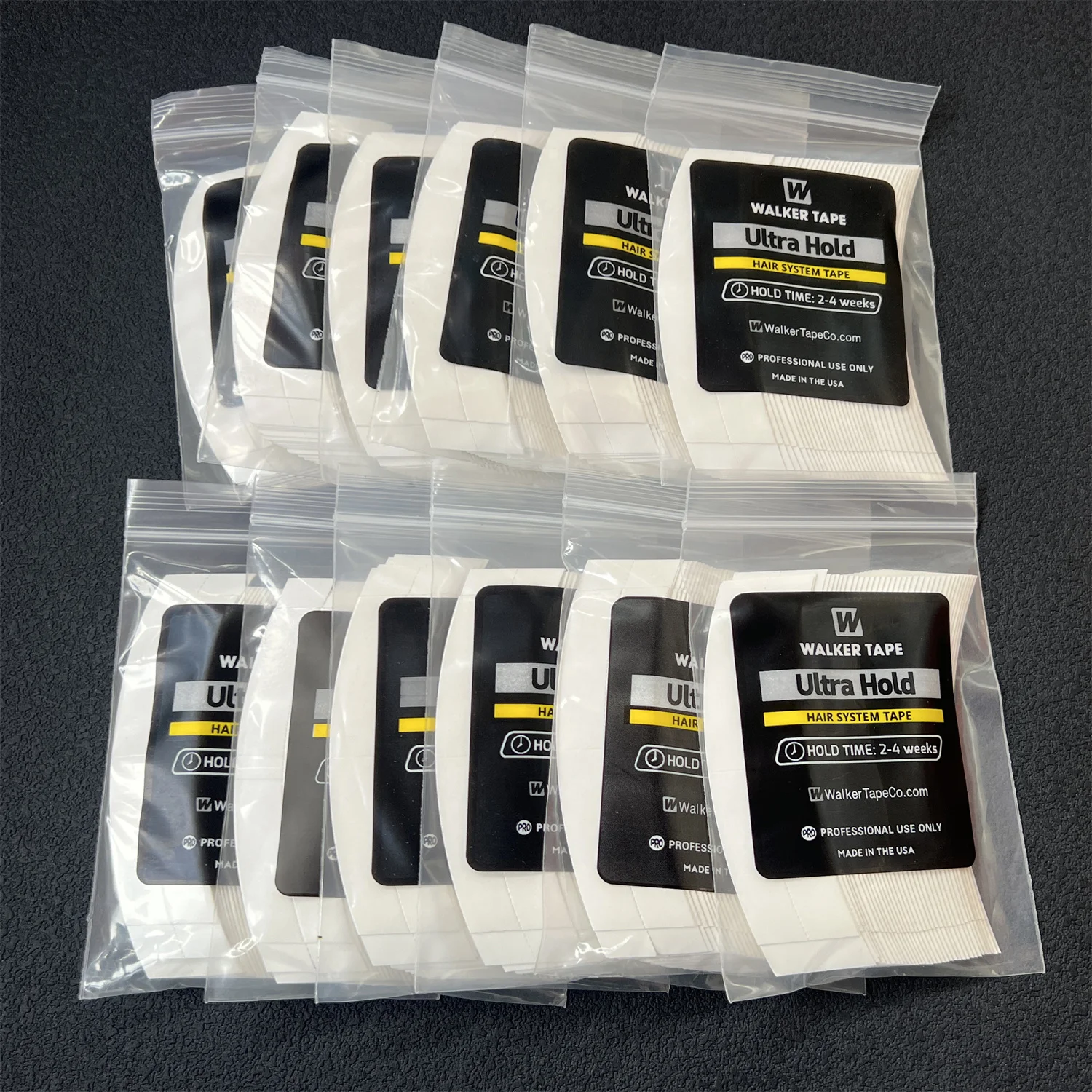 36pcs/72pcs/180pcs/360pcs/540pcs White Ultra Hold Wig Double Sided Tape For Toupee/Lace Wig Hair Adhesive Tape