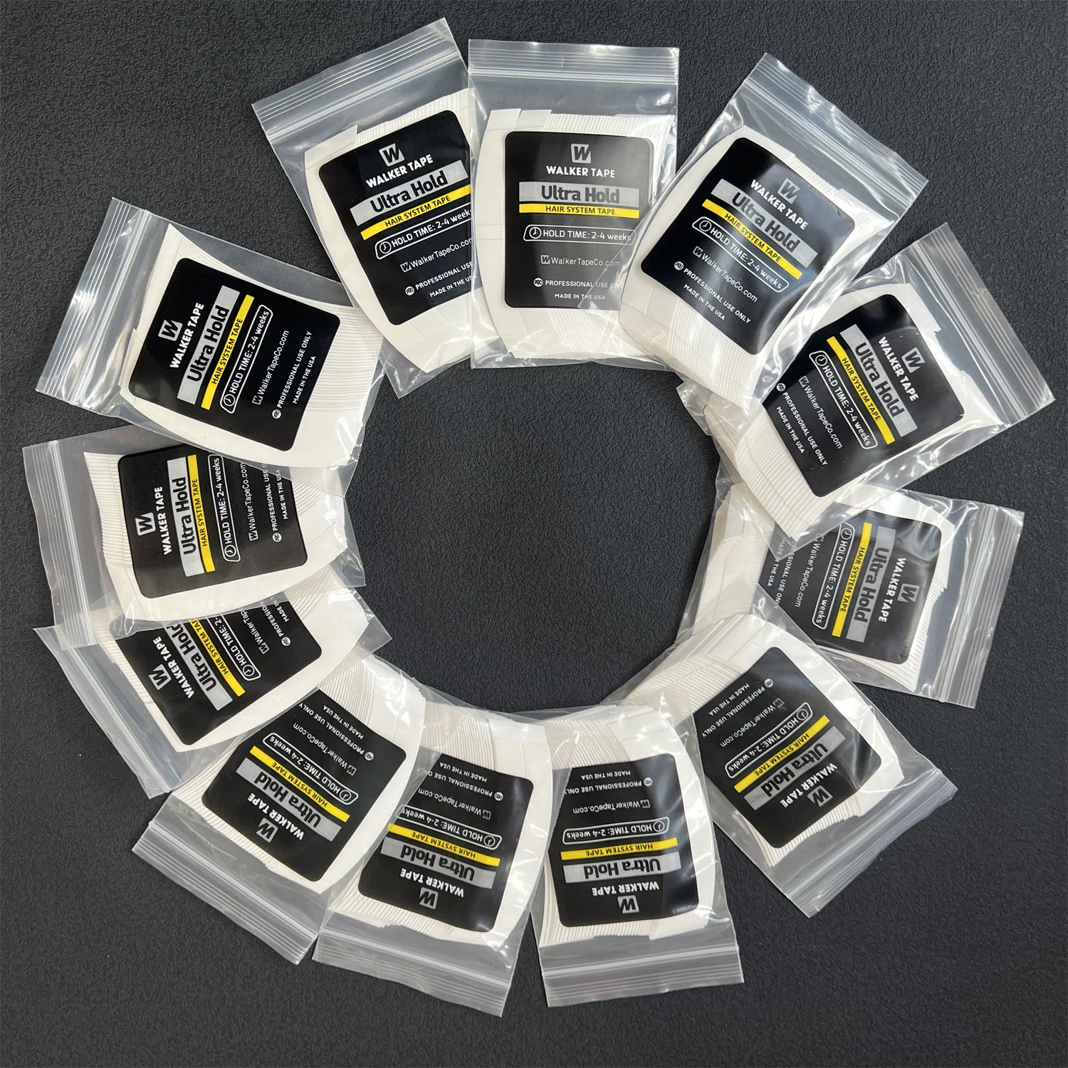 36pcs/72pcs/180pcs/360pcs/540pcs White Ultra Hold Wig Double Sided Tape For Toupee/Lace Wig Hair Adhesive Tape thumbnail 2